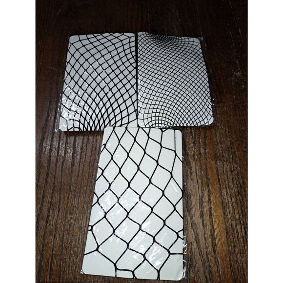 New One Size Three Pair Black Fishnet Sexy Stockings Hosiery Panty Hose - Picture 1 of 2